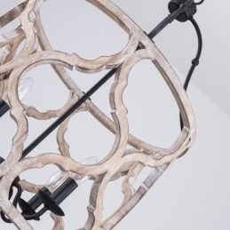 Vintage-Stil Lanterne Med 4 Lys