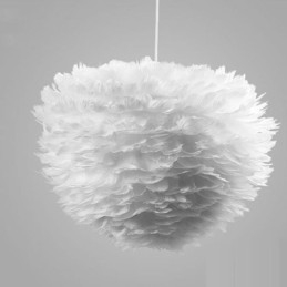 Pen Dekorativ Pendellampe Med Fjær