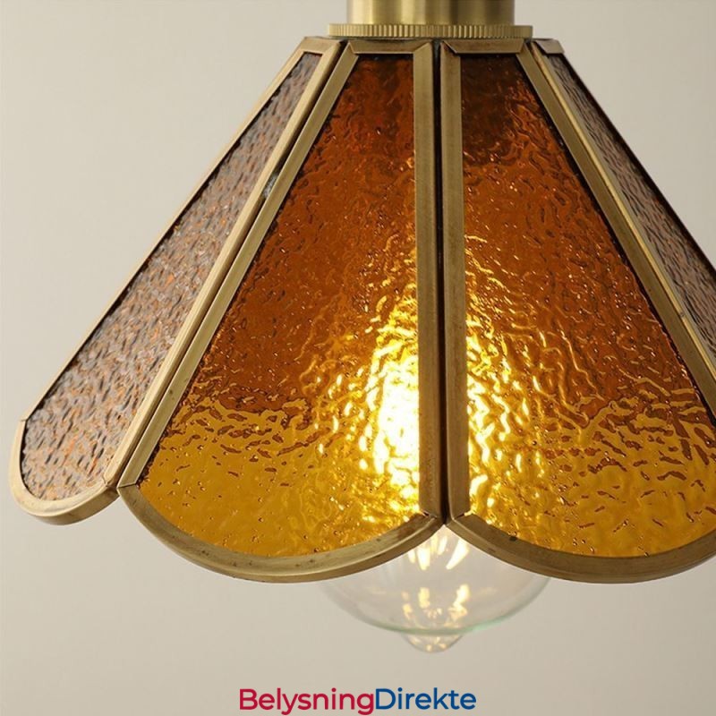 Mini Glass Pendellampe Moderne Enkel Glass Taklampe