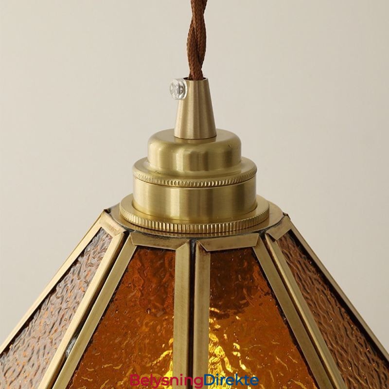 Mini Glass Pendellampe Moderne Enkel Glass Taklampe