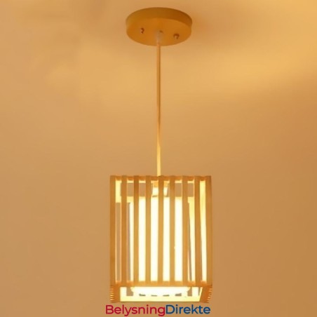 Minimalistisk Pendellampe I Tre