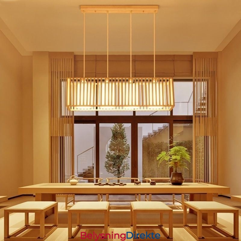 Minimalistisk Pendellampe I Tre