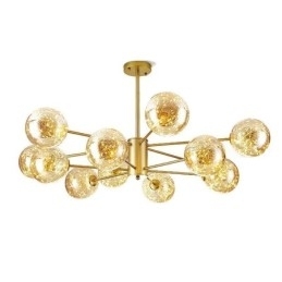 Magic Bean-Anhengslampe I Nordisk Stil, Gypsophila-Anhengslampe I Glasskule