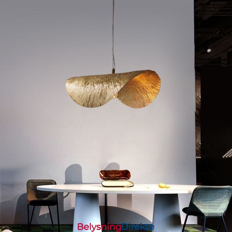 Messing Pendellampe Moderne Minimalistisk Lotusblad Taklampe