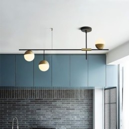 Glasskule Lysekrone Taklampe