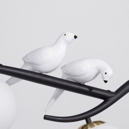 Moderne Minimalistisk Grenpendellampe Med 4 Lamper