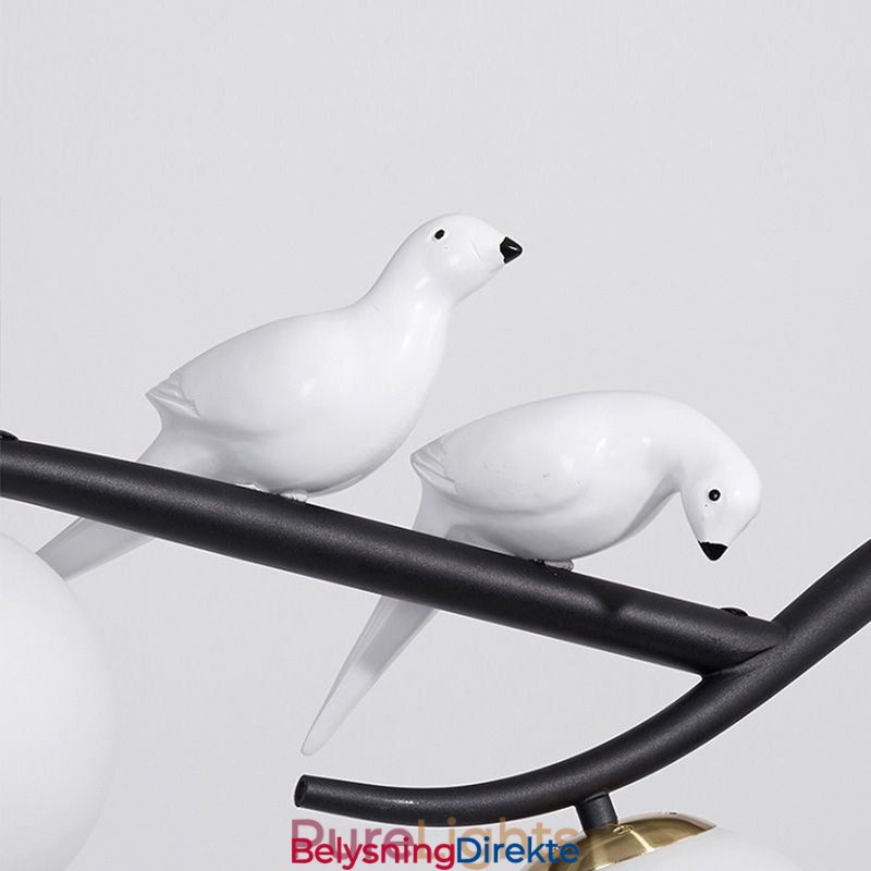 Moderne Minimalistisk Grenpendellampe Med 4 Lamper