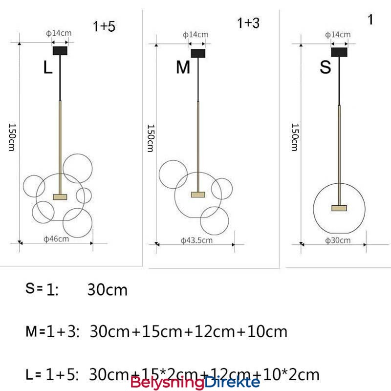 Pendellampe I Glass, Bobleformet Taklampe, Gradientgrønn Lampe