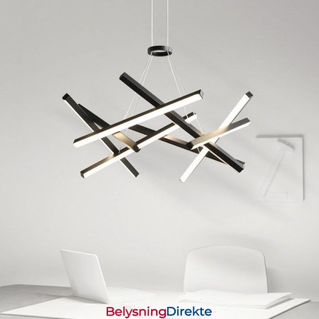 Moderne Enkel Pendellampe Silikagel Fugleformet Belysning