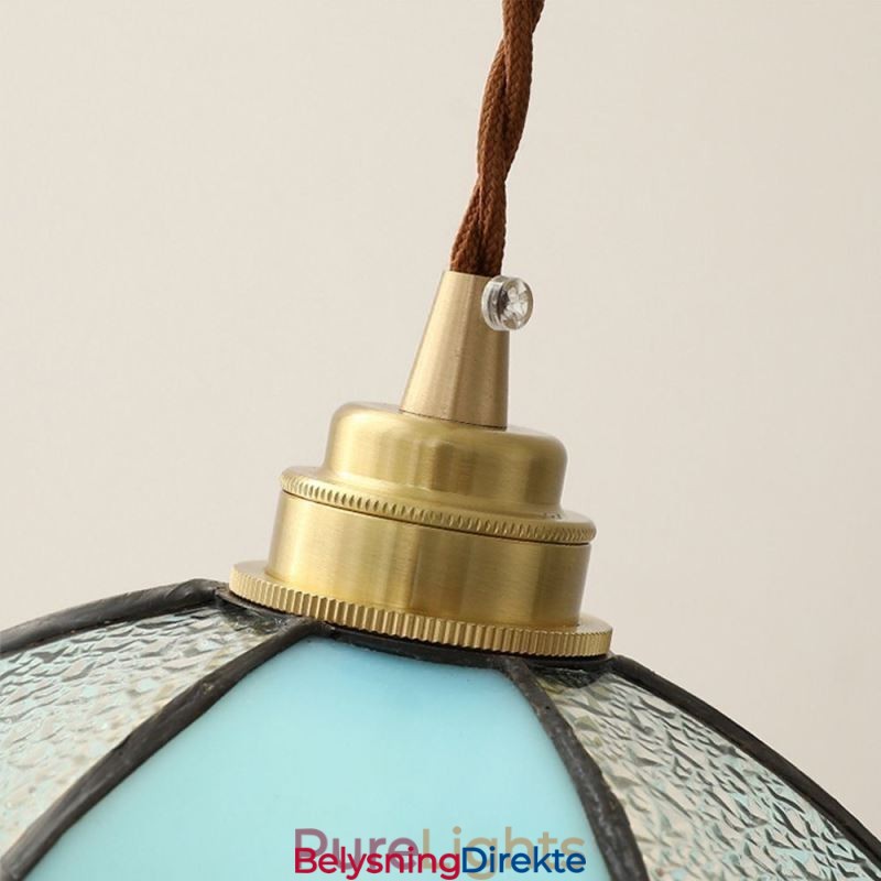 Minimalistisk Petal Glass Pendellampe Enkelthodet Glass Pendellampe