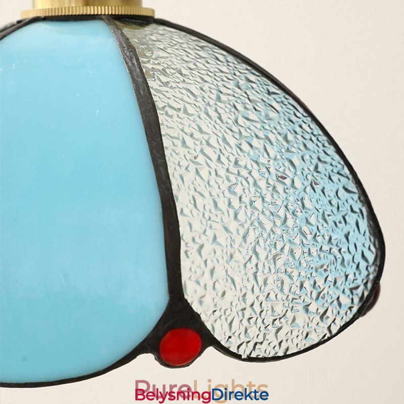 Minimalistisk Petal Glass Pendellampe Enkelthodet Glass Pendellampe