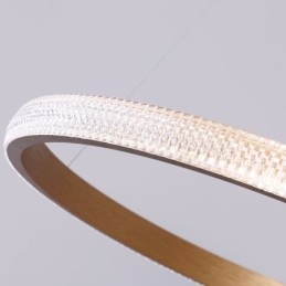 Ring Pendellampe Minimalistisk Akryl Lysarmatur