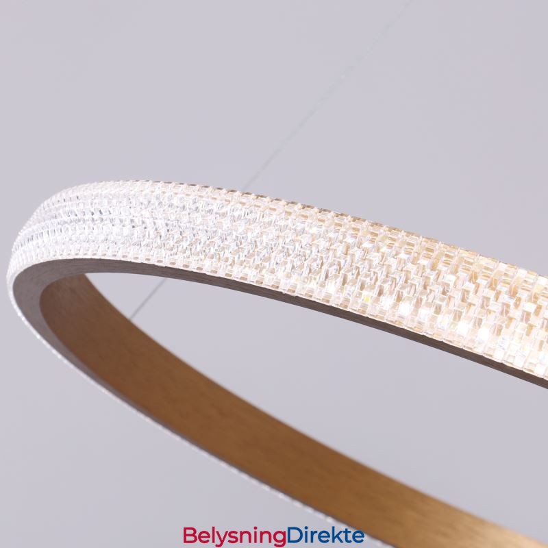 Ring Pendellampe Minimalistisk Akryl Lysarmatur