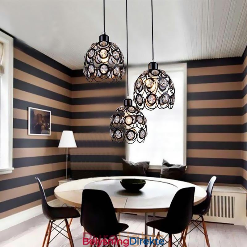 Ideer For Hul Krystall Jern Pendellampeøy