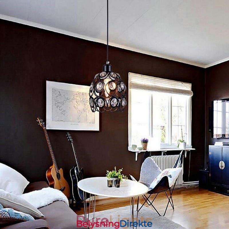 Ideer For Hul Krystall Jern Pendellampeøy