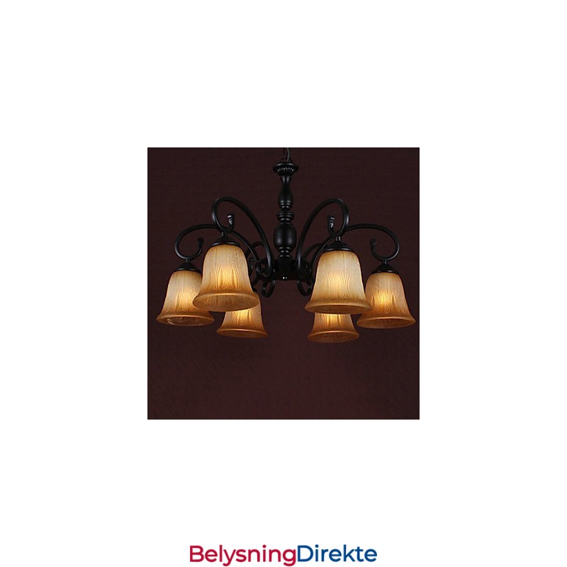 Tradisjonell Klassisk Lysekrone Med Maling
