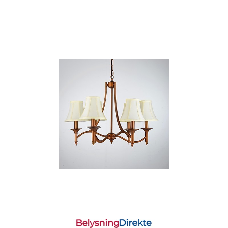 Moderne Samtids Tradisjonell Klassisk Rustikk Hytte Vintage Landlig Antikk Messing Metall Pendellampe