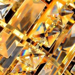 Europeisk Lang Anhengskrystalllysekrone