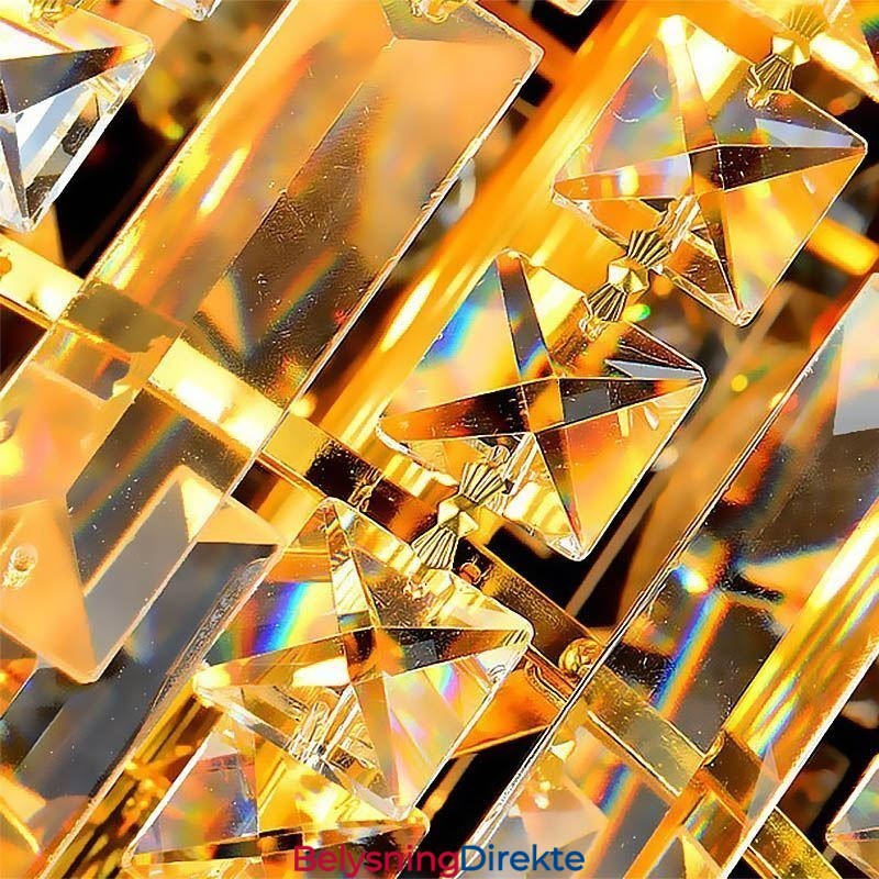 Europeisk Lang Anhengskrystalllysekrone