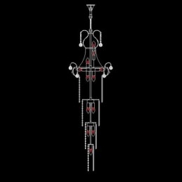 Europeisk Lang Anhengskrystalllysekrone