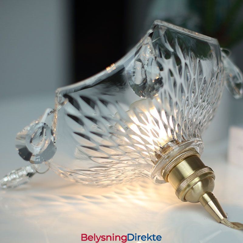 Moderne Minimalistisk Glass Pendellampe Med Én Lyskilde