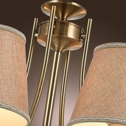 Moderne Samtids Tradisjonell Klassisk Rustikk Hytte Landlig Øy Vintage Messing Metall Lysekrone