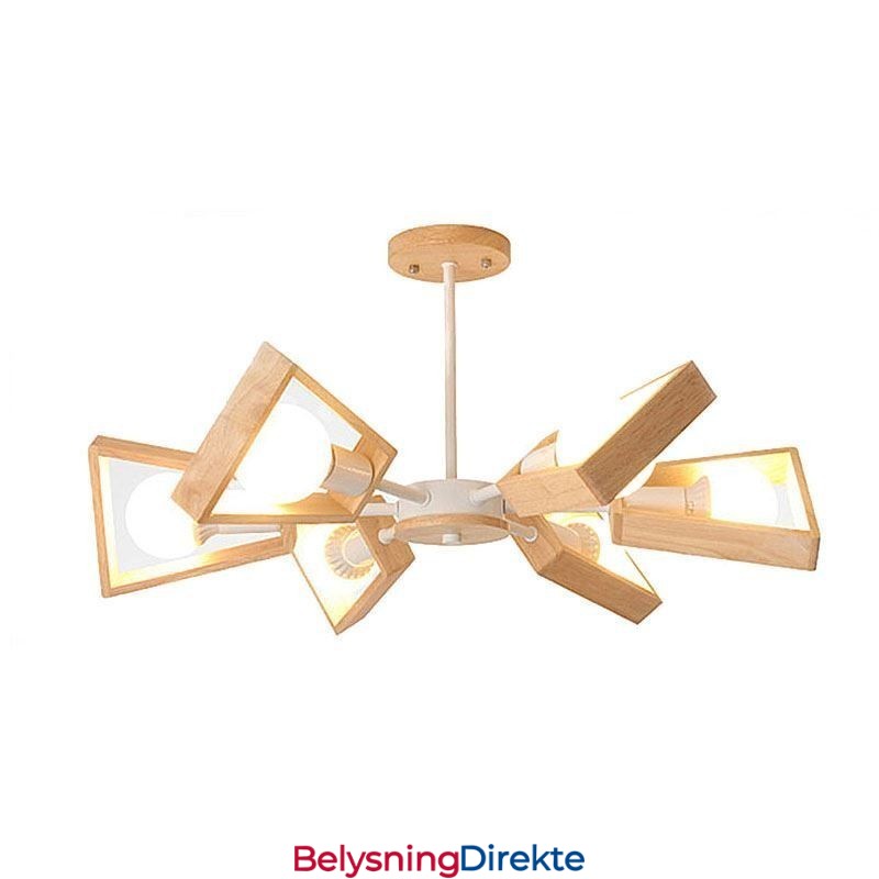 Moderne Vifteformet Lysekrone Elegant Trependellampe