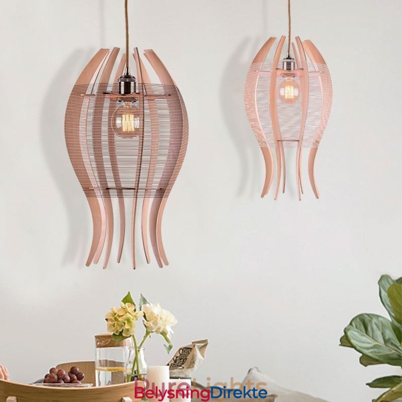 Diy Nordisk Trefisk Pendellampe