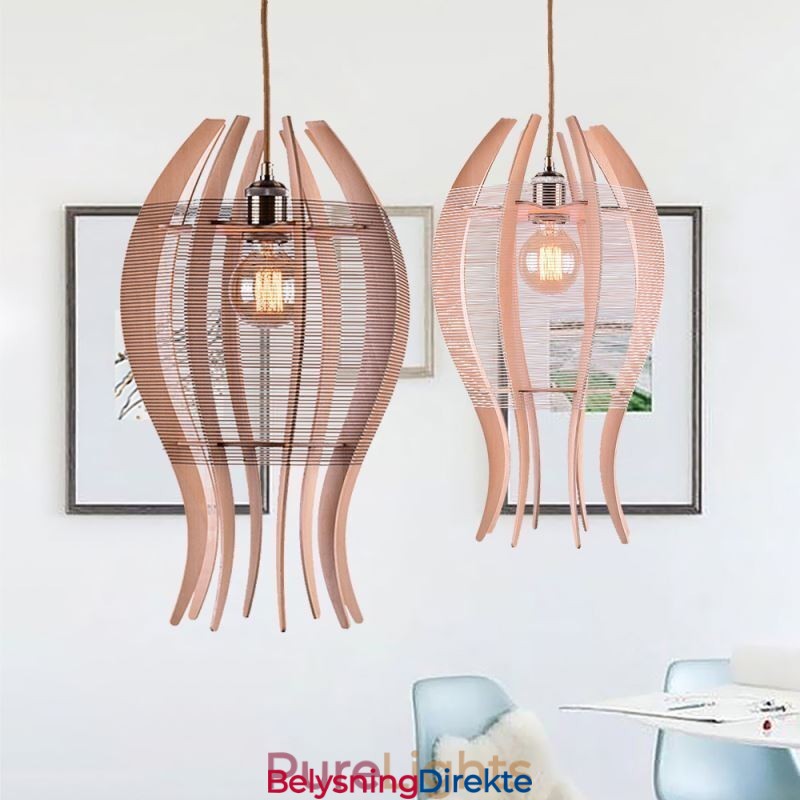 Diy Nordisk Trefisk Pendellampe