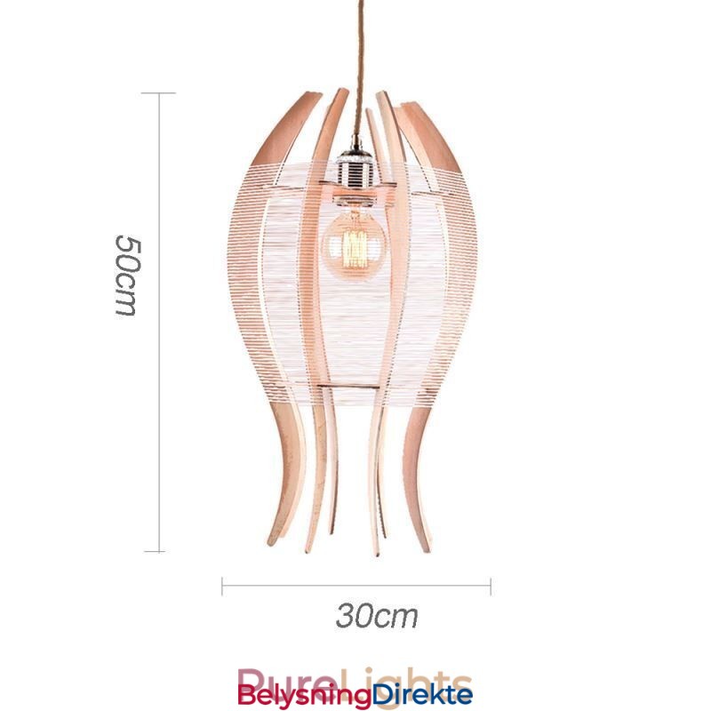 Diy Nordisk Trefisk Pendellampe