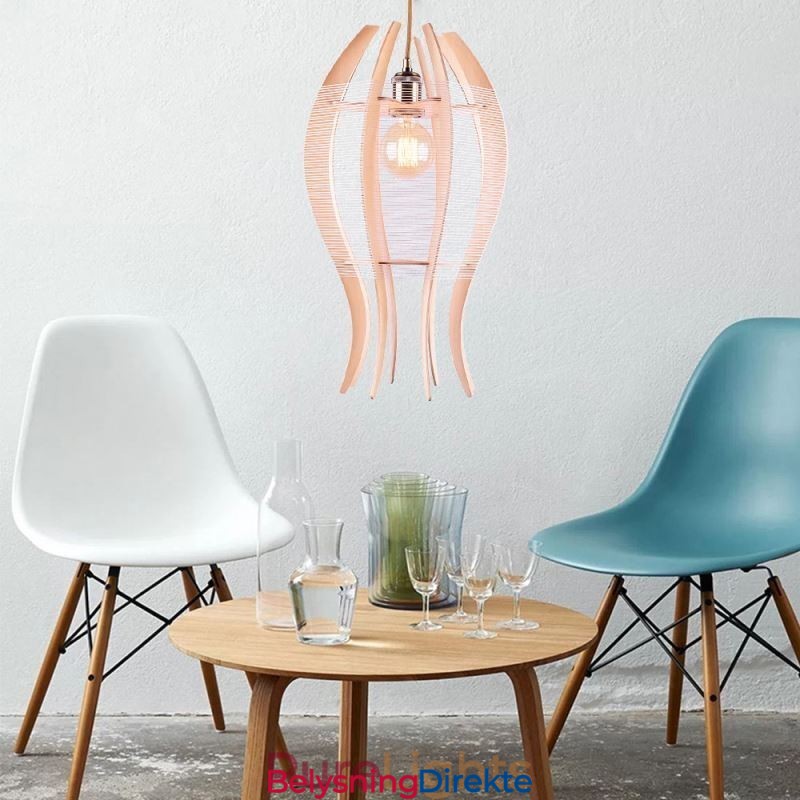 Diy Nordisk Trefisk Pendellampe