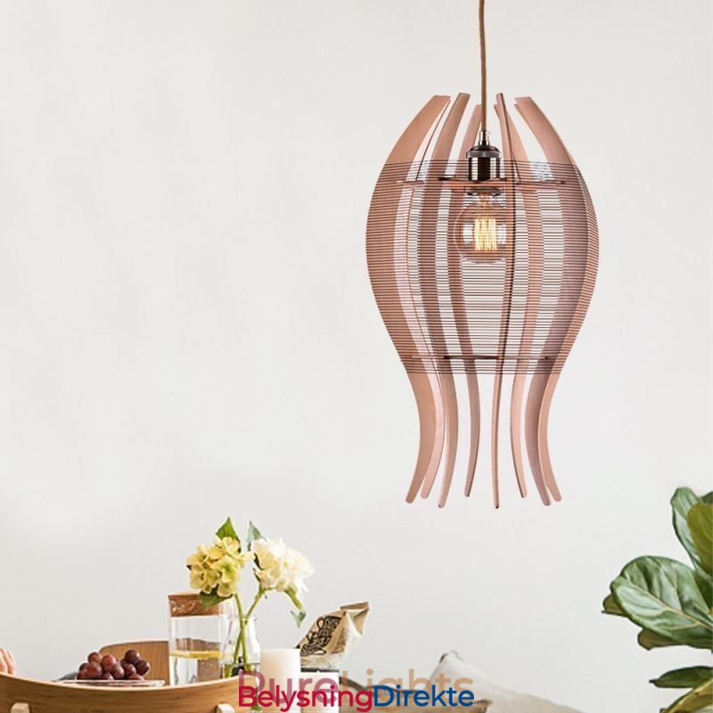 Diy Nordisk Trefisk Pendellampe