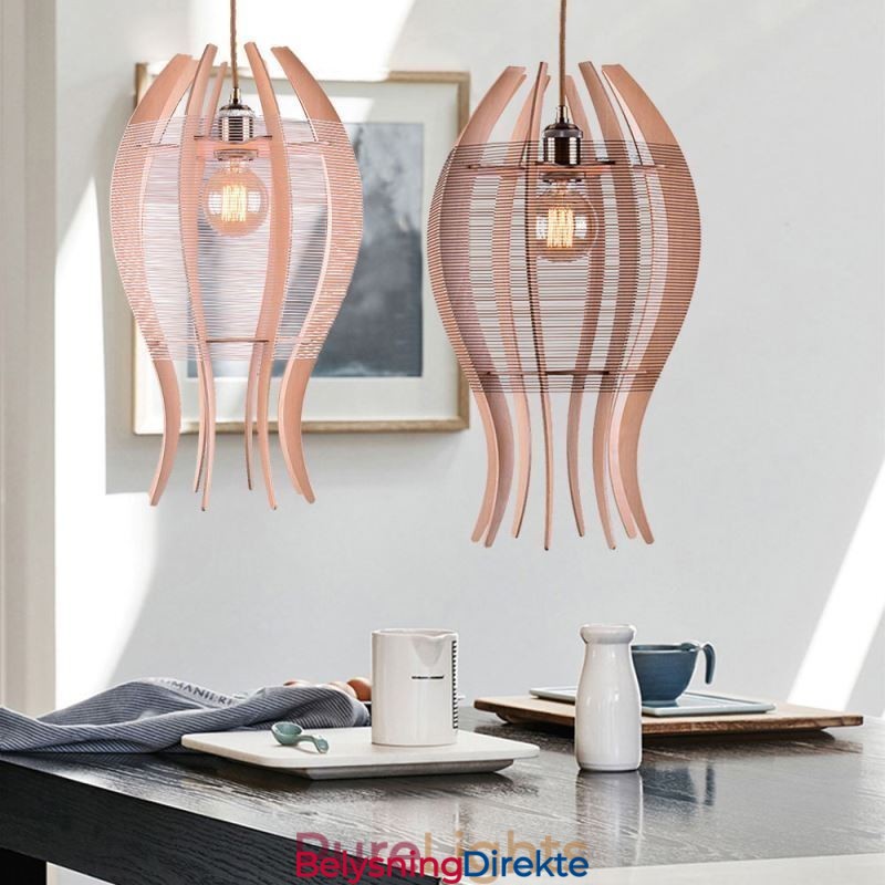 Diy Nordisk Trefisk Pendellampe