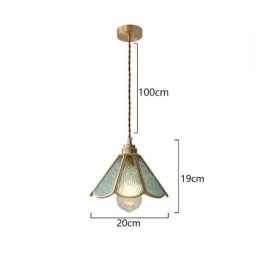 Mini Glass Pendellampe Moderne Enkel Glass Taklampe
