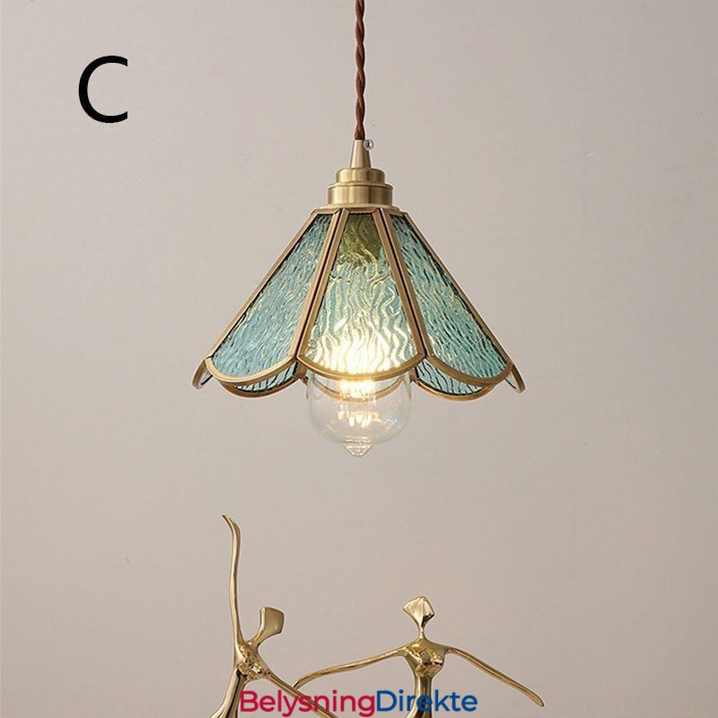 Mini Glass Pendellampe Moderne Enkel Glass Taklampe