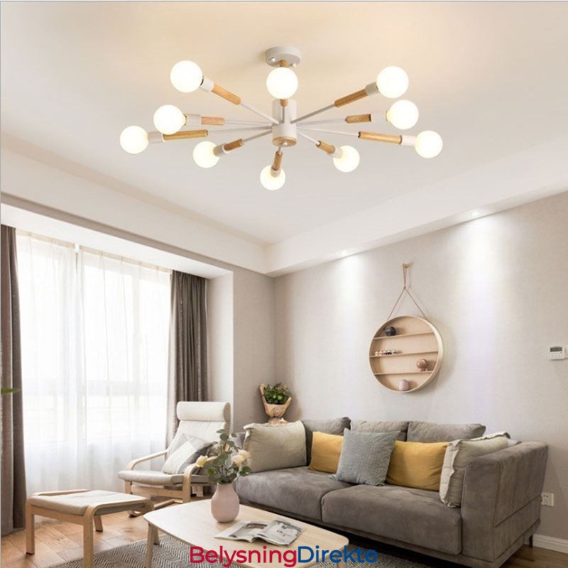 Nordisk Pendellampe Kreativ Magisk Bønne-Vedhengelampe