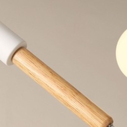 Nordisk Pendellampe Kreativ Magisk Bønne-Vedhengelampe