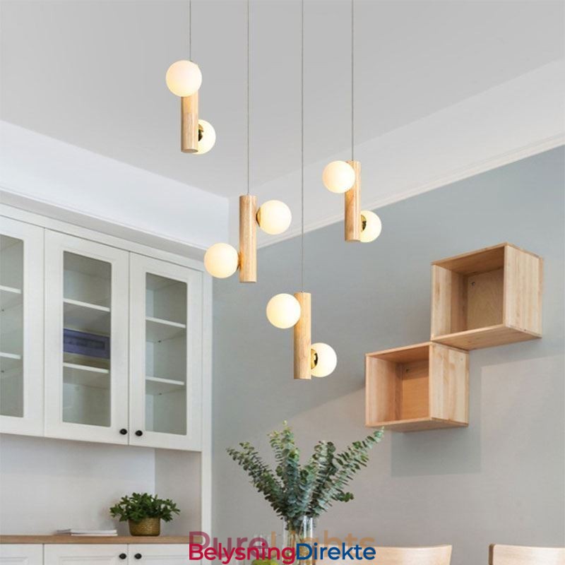 Tre Pendellampe Magic Bean Cluster Taklampe Øy