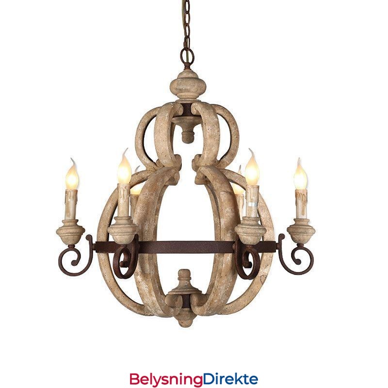 Tre Pendellampe Nordisk Retro Taklampe