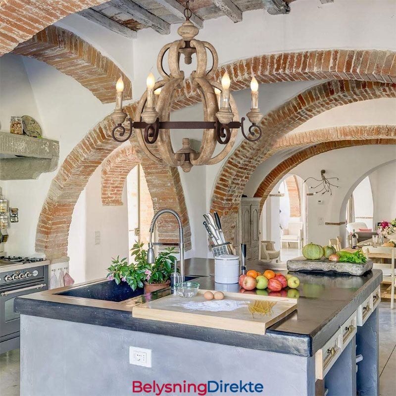 Tre Pendellampe Nordisk Retro Taklampe