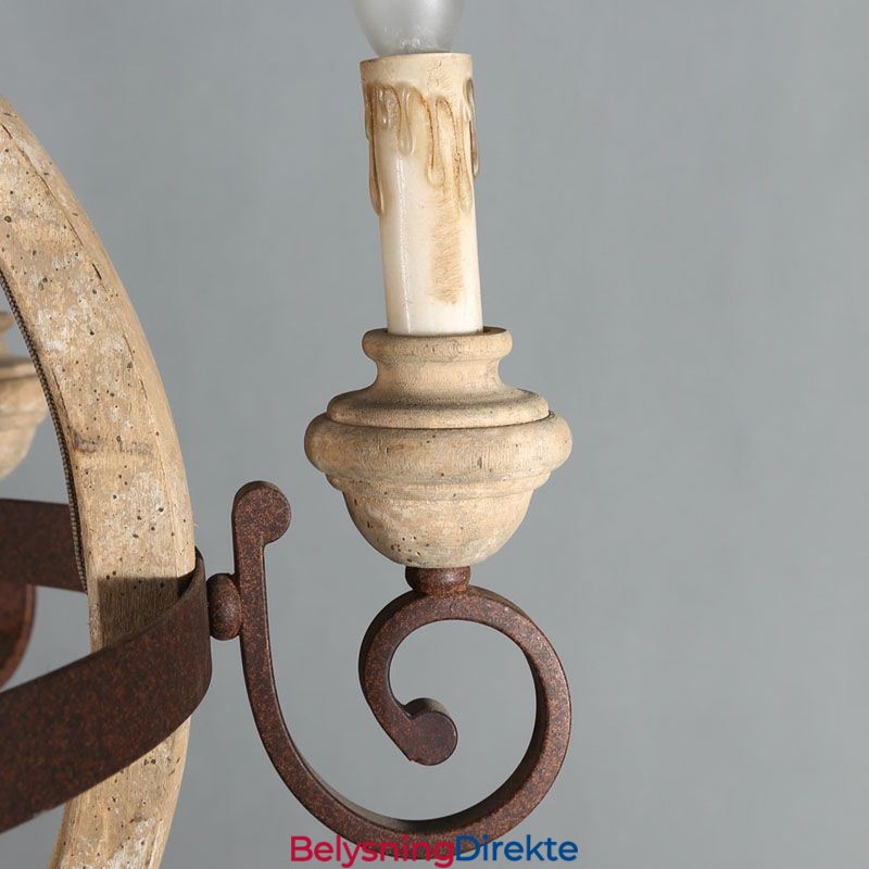 Tre Pendellampe Nordisk Retro Taklampe