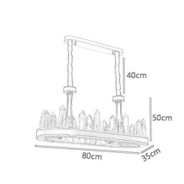 Moderne Krystall Pendellampe Krystall Taklampe