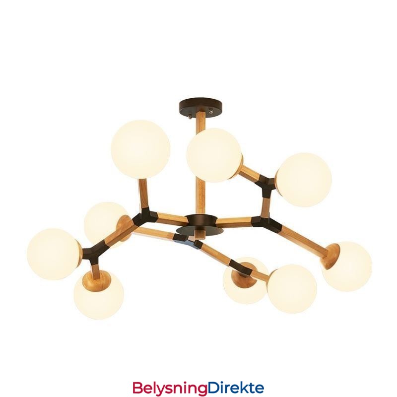 Nordisk Magic Bean-Pendellampe Kreativ Trelampe