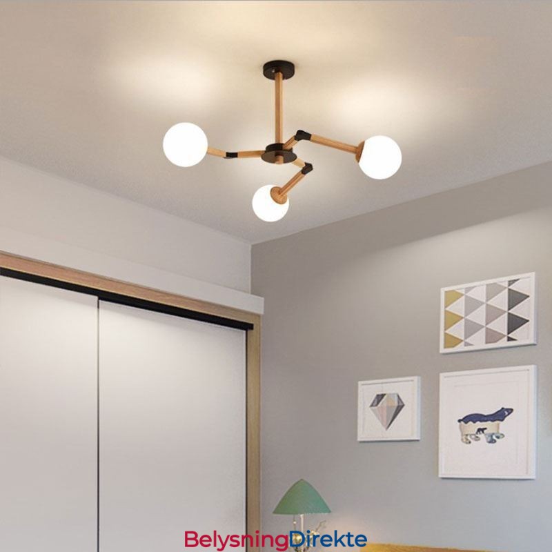 Nordisk Magic Bean-Pendellampe Kreativ Trelampe