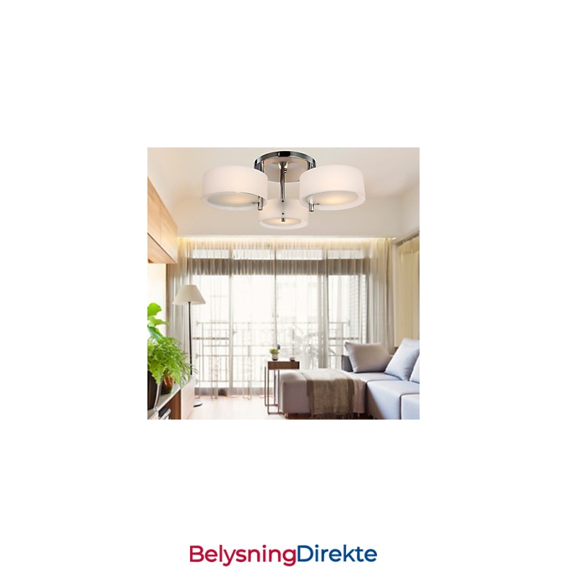 Lysekrone Modern Living 3 Lys