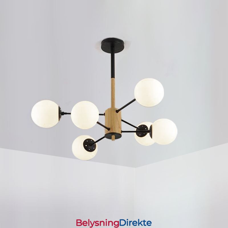 Magic Bean Pendellampe Kreativ Nordisk Trelampe