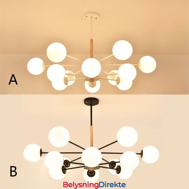 Magic Bean Pendellampe Kreativ Nordisk Trelampe