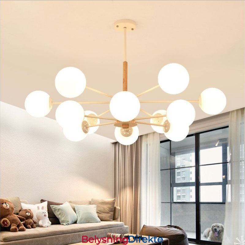 Magic Bean Pendellampe Kreativ Nordisk Trelampe