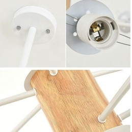 Magic Bean Pendellampe Kreativ Nordisk Trelampe