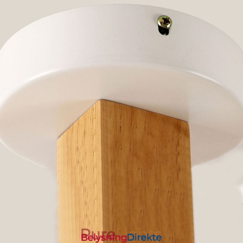 Nordic Log Pendellampe Macaron Lampe